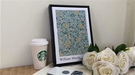 茉莉花畫|【畫作實拍】William Morris 茉莉花－19世紀末的 ...